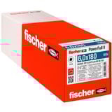 fischer Tornillo para madera PowerFull II 6,0x180 ZK TX VG 