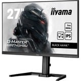 iiyama G-MASTER GB2745HSU-B2 pantalla para PC 68,6 cm (27") 1920 x 1080 Pixeles Full HD LED Negro, Monitor de gaming negro (mate), 68,6 cm (27"), 1920 x 1080 Pixeles, Full HD, LED, 1 ms, Negro