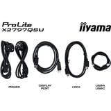 iiyama ProLite X2797QSU-B1, Monitor LED negro (mate)