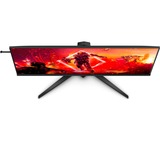 AOC AG405UXC, Monitor de gaming negro