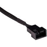 Alphacool Divisor de cable en Y 4 pines a 3x 4 pines PWM, 60 cm, Cable Y negro