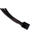 Alphacool Divisor de cable en Y 4 pines a 3x 4 pines PWM, 60 cm, Cable Y negro