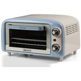 Ariete 3919/05 10 L 800 W Azul claro Parrilla, Mini horno blanco/Celeste, 10 L, Azul claro, Independiente, Giratorio, 90 - 230 °C, Mecánico