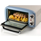 Ariete 3919/05 10 L 800 W Azul claro Parrilla, Mini horno blanco/Celeste, 10 L, Azul claro, Independiente, Giratorio, 90 - 230 °C, Mecánico