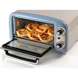 Ariete 3919/05 10 L 800 W Azul claro Parrilla, Mini horno blanco/Celeste, 10 L, Azul claro, Independiente, Giratorio, 90 - 230 °C, Mecánico