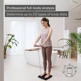 Beurer Báscula de diagnóstico BF 990 con unidad de mano, Balanza negro