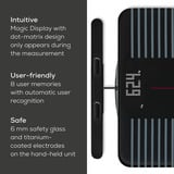 Beurer Báscula de diagnóstico BF 990 con unidad de mano, Balanza negro