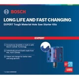 Bosch 2 608 900 449 sierra de corona Taladro 1 pieza(s) Sencillo, Taladro, Ladrillo, Plástico, Acero inoxidable, Azulejo, Madera, Azul, 6 cm, 5,1 cm