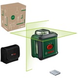 Bosch Láser de líneas cruzadas UniversalLevel 360 verde/Negro