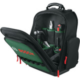 Bosch Set de mochila de herramientas, 60 piezas, Kit de herramientas negro/Verde