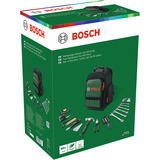 Bosch Set de mochila de herramientas, 60 piezas, Kit de herramientas negro/Verde