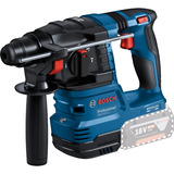 Bosch Set profesional 18V Martillo perforador GBH 18V-22 + Taladro atornillador GSR 18V-45, Destornillador azul/Negro