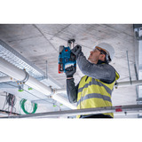 Bosch Set profesional 18V Martillo perforador GBH 18V-22 + Taladro atornillador GSR 18V-45, Destornillador azul/Negro