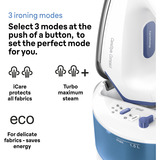 Braun CareStyle Compact IS 2143, Estación de planchado a vapor blanco/Azul