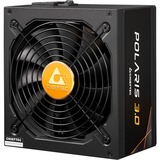 Chieftec Polaris 3.0 1250W unidad de fuente de alimentación 20+4 pin ATX ATX Negro, Fuente de alimentación de PC negro, 1250 W, 100 - 240 V, 50/60 Hz, 15-8 A, Activo, 120 W