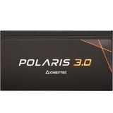Chieftec Polaris 3.0 1250W unidad de fuente de alimentación 20+4 pin ATX ATX Negro, Fuente de alimentación de PC negro, 1250 W, 100 - 240 V, 50/60 Hz, 15-8 A, Activo, 120 W