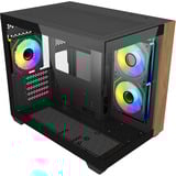 Cooler Master Elite 481 Wood, Cajas de torre negro/Madera
