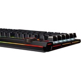 Corsair K100 RGB Mechanical Gaming teclado USB QWERTZ Alemán Negro, Teclado para gaming negro, Completo (100%), USB, Interruptor mecánico, QWERTZ, LED RGB, Negro