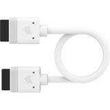 Corsair iCUE LINK Cable, 200mm, recto blanco
