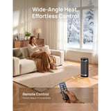 DREO Calefactor Solaris 619, Termoventiladores negro/Plateado