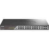 D-Link DSS-200G-28MP switch Gestionado L2 Gigabit Ethernet (10/100/1000) Energía sobre Ethernet (PoE) 1U Gris, Interruptor/Conmutador Gestionado, L2, Gigabit Ethernet (10/100/1000), Bidireccional completo (Full duplex), Energía sobre Ethernet (PoE), 1U