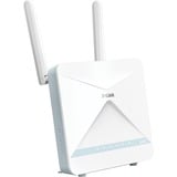 D-Link EAGLE PRO AI router inalámbrico Gigabit Ethernet Banda única (2,4 GHz) 4G Blanco, Router WIRELESS LTE Wi-Fi 6 (802.11ax), Banda única (2,4 GHz), Ethernet, 4G, Blanco, Enrutador de escritorio/poste