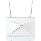 D-Link EAGLE PRO AI router inalámbrico Gigabit Ethernet Banda única (2,4 GHz) 4G Blanco, Router WIRELESS LTE Wi-Fi 6 (802.11ax), Banda única (2,4 GHz), Ethernet, 4G, Blanco, Enrutador de escritorio/poste