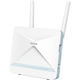 D-Link EAGLE PRO AI router inalámbrico Gigabit Ethernet Banda única (2,4 GHz) 4G Blanco, Router WIRELESS LTE Wi-Fi 6 (802.11ax), Banda única (2,4 GHz), Ethernet, 4G, Blanco, Enrutador de escritorio/poste