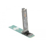 DeLOCK Adaptador M.2 Key A+E conector a ranura Key M angular con soporte, Tarjeta de interfaz 