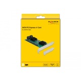 DeLOCK Tarjeta PCI Express x1 SATA de 8 puertos, Controlador 