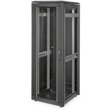 Digitus Armario de red de la serie Unique - 600 x 600 mm (an. x pr.), Armario IT negro, Rack o bastidor independiente, 32U, 800 kg, Negro