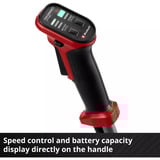 EINHELL 3411340, Cortador de cepillo rojo/Negro