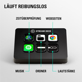 Elgato Stream Deck Mini teclado USB Negro negro, Mini, Alámbrico, USB, Negro