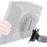 Ergotron Quick Release LCD Bracket, Soporte negro, 453 g, 178 mm, 132 mm, 46 mm, 500 g, VESA 100 x 100 mm, 75 x 75 mm