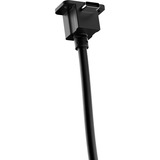 Fractal Design FD-A-USBC-002 cable USB 1 m Negro negro, 1 m, USB C, 10000 Mbit/s, Negro