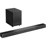 Hisense AX3120G Negro 3.1.2 canales 360 W, Barra de sonido negro, 3.1.2 canales, 360 W, DTS Virtual:X, DTS:X, Dolby Atmos, Dolby Digital, Dolby Digital Plus, Bajo, Película, Música, TV, 240 W, Altavoz de subgraves (subwoofer) activo