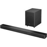 Hisense AX3120G Negro 3.1.2 canales 360 W, Barra de sonido negro, 3.1.2 canales, 360 W, DTS Virtual:X, DTS:X, Dolby Atmos, Dolby Digital, Dolby Digital Plus, Bajo, Película, Música, TV, 240 W, Altavoz de subgraves (subwoofer) activo