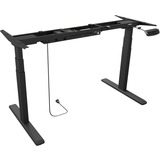 ICY BOX IB-EW205B-T Eléctrico 2 pata(s) Negro, Soporte negro, 125 kg, Eléctrico, 38 mm/s, 2 pata(s), Acero, Negro