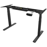 ICY BOX IB-EW205B-T Eléctrico 2 pata(s) Negro, Soporte negro, 125 kg, Eléctrico, 38 mm/s, 2 pata(s), Acero, Negro