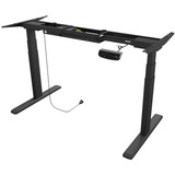 ICY BOX IB-EW205B-T Eléctrico 2 pata(s) Negro, Soporte negro, 125 kg, Eléctrico, 38 mm/s, 2 pata(s), Acero, Negro