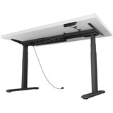 ICY BOX IB-EW205B-T Eléctrico 2 pata(s) Negro, Soporte negro, 125 kg, Eléctrico, 38 mm/s, 2 pata(s), Acero, Negro