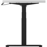 ICY BOX IB-EW205B-T Eléctrico 2 pata(s) Negro, Soporte negro, 125 kg, Eléctrico, 38 mm/s, 2 pata(s), Acero, Negro