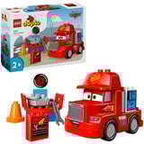 LEGO DUPLO Mack en las Carreras, Juegos de construcción rojo, Juego de construcción, 2 año(s), Plástico, 14 pieza(s), 345 g