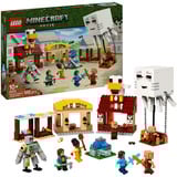 LEGO El Ataque a la Aldea del Globo de Ghast, Juegos de construcción Juego de construcción, 10 año(s), Plástico, 555 pieza(s), 791 g