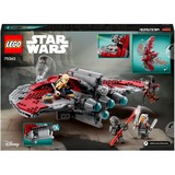 LEGO Lanzadera Jedi T-6 de Ahsoka Tano, Juegos de construcción Juego de construcción, 9 año(s), Plástico, 601 pieza(s), 877 g