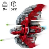 LEGO Star Wars Lanzadera Jedi T-6 de Ahsoka Tano, Juegos de construcción Juego de construcción, 9 año(s), Plástico, 601 pieza(s), 877 g