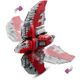 LEGO Star Wars Lanzadera Jedi T-6 de Ahsoka Tano, Juegos de construcción Juego de construcción, 9 año(s), Plástico, 601 pieza(s), 877 g