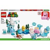 LEGO Super Mario Set de Expansión: Aventura en la nieve de la Morsik, Juegos de construcción Juego de construcción, 7 año(s), Plástico, 567 pieza(s), 720 g