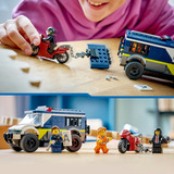 LEGO Transportador de prisioneros de la ciudad, Juegos de construcción 