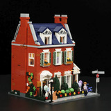 Lumibricks Casa adosada de ladrillo rojo, Juegos de construcción 